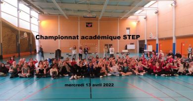 Championnat Académique de Step le 13 avril